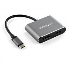 StarTech Adaptador de Vídeo Multipuertos USB-C HDMI o DisplayPort 4K en PcComponentes