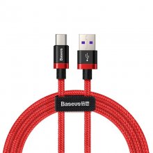 Baseus Cable USB Tipo-C QC3.0 40W 1m Rojo en PcComponentes