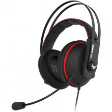 Asus TUF Gaming H7 Core Auriculares Gaming Multiplataforma Negro/Rojo en PcComponentes