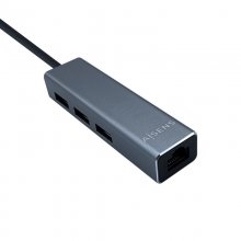Aisens A109-0396 Hub USB-C 3.1 a Ethernet Gigabit/3xUSB 3.0 en PcComponentes