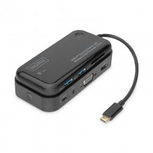 Digitus Dockstation USB-C™ 8x Puertos con Extensor de Vídeo Inalámbrico en PcComponentes