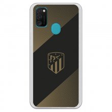 Personalaizer Funda Atlético de Madrid Fondo Negro para Samsung Galaxy M21 en PcComponentes