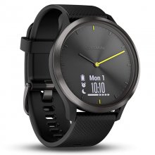 Garmin Vivomove HR Reloj Deportivo Talla L Negro con Correa Silicona Negra Reacondicionado en PcComponentes