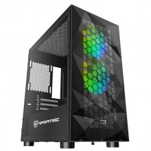 Nfortec Eris Cristal Templado USB 3.0 RGB Negra en PcComponentes