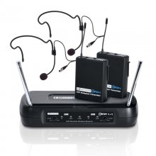 LD Systems ECO 2X2 BPH 2 Sistema Inalámbrico 2 Micrófonos de Diadema + 2 Petacas en PcComponentes