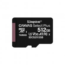 Kingston Canvas Select Plus 512GB MicroSDXC UHS-I U3 V30 Clase 10 en PcComponentes