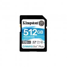 Kingston Canvas Go Plus SDXC 512GB UHS-I U3 V30 Clase 10 en PcComponentes