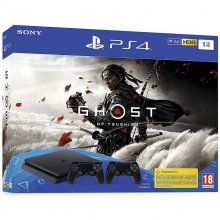 Sony PlayStation 4 Slim 1TB + Mando Dualshock 4 + Ghost of Tsushima en PcComponentes