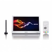 Lenco TFT-1028 10" TFT HD Televisor Portátil Blanco en PcComponentes