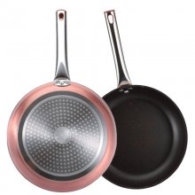 Bergner Neon Rosé Gold Set 2 Sartenes de Aluminio 20 y 24cm
