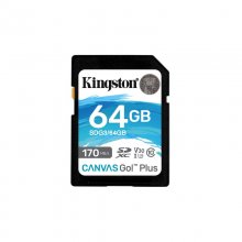 Kingston Canvas Go Plus SDXC 64GB UHS-I U3 V30 Clase 10 en PcComponentes