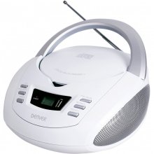 Denver Boombox TCU-211 Radio CD/USB Blanco en PcComponentes