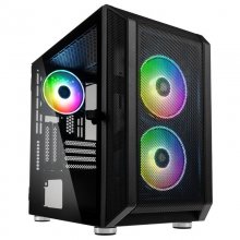 Kolink Citadel Mesh RGB Cristal Templado USB 3.0 Negra en PcComponentes