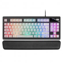 Mars Gaming MKAX Teclado Gaming RGB Blanco en PcComponentes