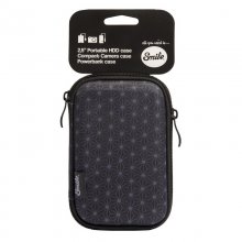 Smile Black Geometric Bolsa de Transporte com Fecho Éclair para Disco Duro 2.5" en PcComponentes