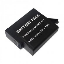 SilverHT Bateria Compatível para GoPro 5 AHDBT-501 1260mAh en PcComponentes