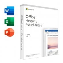 Microsoft Office Casa e Estudantes 2019 1 Licença PC/MAC en PcComponentes
