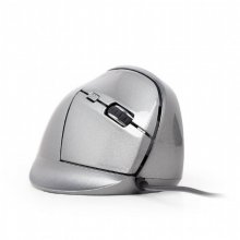 Gembird MUS-ERGO-02 Ratón Óptico Ergonómico 2400DPI Gris en PcComponentes