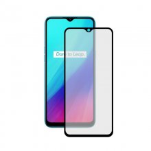 Ksix Cristal Templado 9H Full Glue 2.5D Borde Negro para Realme C3 en PcComponentes