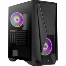 Aerocool Visor Cristal Templado USB 3.1 RGB Negra en PcComponentes