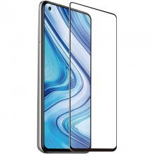 Muvit Protector Pantalla Cristal Templado Plano Marco Negro para Xiaomi Redmi Note 9 en PcComponentes