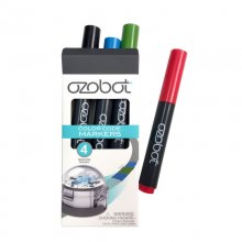 Ozobot Marcadores Lavables Pack 4 Unidades