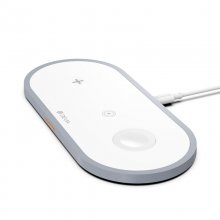 Devia Base de Carga Inalámbrica para Smartphone/Smartwatch/Auricualres Blanca en PcComponentes