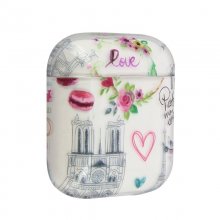 Akashi Funda de Silicona Diseño París para AirPods 1/2 en PcComponentes