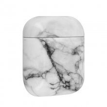 Akashi Funda de Silicona Diseño Mármol Blanco para AirPods 1/2 en PcComponentes