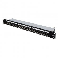 Aiten Data Panel de Parcheo 24 Puertos FTP Cat6 1U Negro en PcComponentes