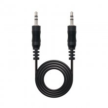 Nanocable Cable Jack 3.5mm Macho/Macho 5m Negro en PcComponentes