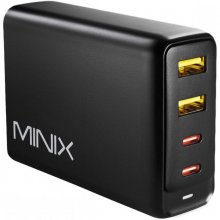 Minix P2 Cargador 4 Puertos USB 3.0/Tipo-C 100W en PcComponentes