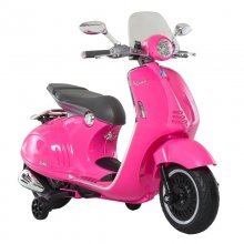 HomCom Moto Eléctrica Vespa Rosa en PcComponentes