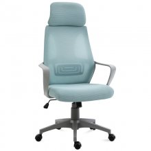 Vinsetto Silla de Oficina Ergonómica Azul en PcComponentes