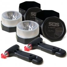 SOS Light Pack 2 Luces de Emergencia + 2 Martillos de Seguridad Rompeventanas en PcComponentes