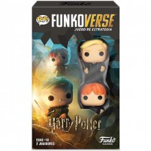 Funko Funkoverse 101 Harry Potter Edition Ron Weasley y Draco Malfoy