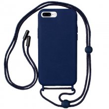Cool Funda Azul con Cordón Liso para iPhone 7 Plus / IPhone 8 Plus en PcComponentes