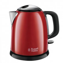 Russel Hobbs Colours Plus+ Flame Red Mini Hervidor de Agua 2400W en PcComponentes