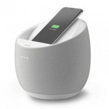 Belkin Altavoz Inteligente Hi-Fi + Cargador Inalámbrico SOUNDFORM ELITE Google Assistant Blanco en PcComponentes