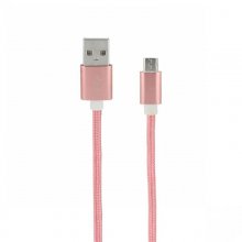 Mooov Cable Nylon Trenzado MicroUSB 1m Rosa en PcComponentes