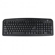 Ewent EW3125 Teclado Multimedia USB Negro en PcComponentes