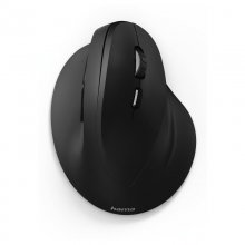 Hama EMW-500 Ratón Óptico Ergonómico Inalámbrico 1800DPI Negro en PcComponentes