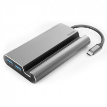 Hama Docking Station 7 en 1 USB-C a 3x USB-A 3.1/HDMI/VGA/LAN en PcComponentes