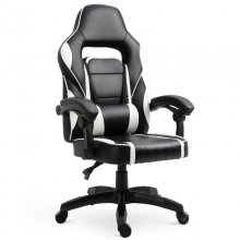 Vinsetto Silla Gaming Ergonómica Ajustable Negra/Blanca en PcComponentes