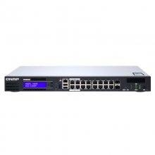Qnap QGD-1600P-4G Switch Gestionado 14 Puertos RJ45 Gigabit PoE + 2 Puertos 1GbE SFP/RJ45 en PcComponentes
