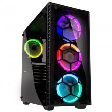 Kolink Observatory RGB Cristal Templado USB 3.0 Negra en PcComponentes