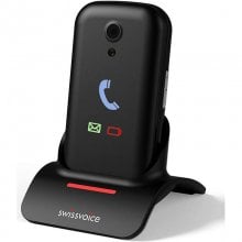 Swissvoice S28 Teléfono para Mayores Negro Reacondicionado en PcComponentes