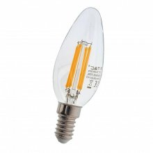 V-Tac Bombilla Filamento 7W E14 Blanco Cálido