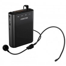Fonestar ALTA-VOZ-30 Amplificador Portátil USB/MicroSD/MP3 Negro en PcComponentes