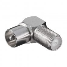 Goobay Adaptador para Antena 90° BNC-F a Coaxial Hembra/Macho Gris en PcComponentes